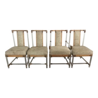 Vintage Used Ficks Reed Accent Chairs Chairish
