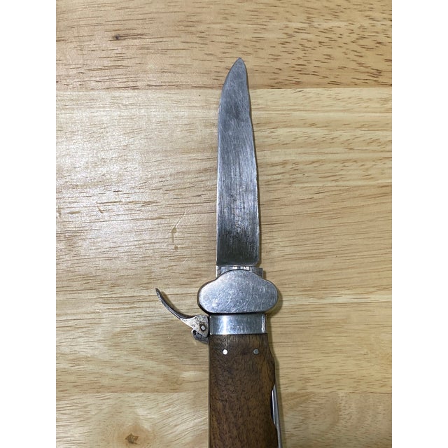 1930s Original German Wwii Luftwaffe Gravity KnifePaul Weyersberg & Co. Of Solingen For Sale - Image 14 of 14