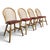 Brown Pine Chairs, Set of 4 For Sale - Image 8 of 8