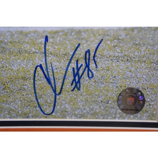 Late 20th Century Cincinnati Bengals Chad Johnson Just Like 7-11 Always Open Signed Photo 26" For Sale - Image 10 of 10