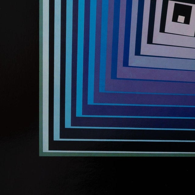 Victor Vasarely, VONAL LILA, Etching For Sale - Image 3 of 6