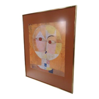 Late 20th Century Mid-Century Style Abstract Print For Sale