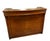 English Club Style Architectural Corner Bar Counter with Stools in Mahogany and Leather, 1970s, Set of 5 For Sale - Image 6 of 8