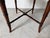 Vintage Henredon / Hekman - Style Faux Bamboo Carved Wood Oval Tray-Top Side Table For Sale - Image 9 of 12