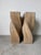 Vintage McGuire Style Sculptural Organic Twisted Rattan Pedestals / Dining Table Bases – A Pair For Sale - Image 9 of 12