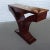 Art Deco Style Pedestal Console Table For Sale - Image 4 of 8