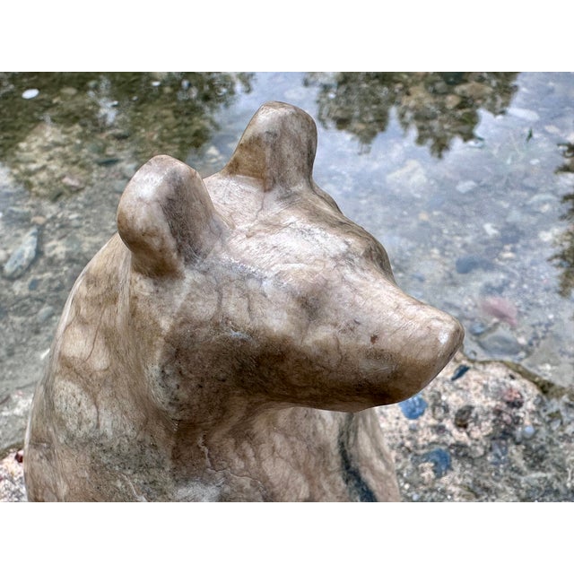 Handcrafted Bear Figurine in Soapstone, Germany, 1970s For Sale - Image 10 of 15