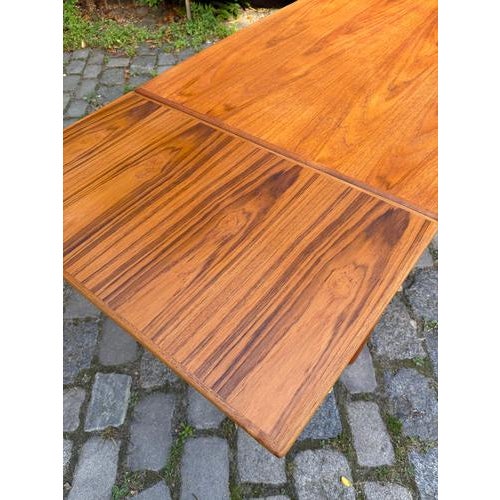 Extendable Teak Dining Table by Grete Jalk for Glostrup For Sale - Image 6 of 11