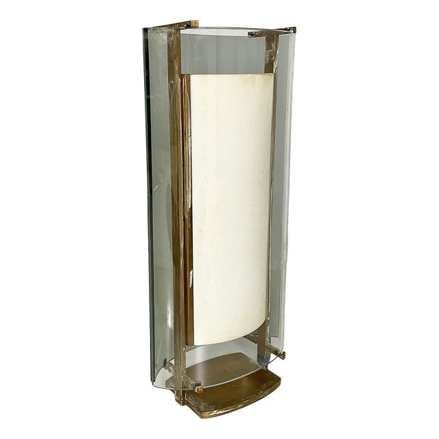Mid-Century Modern Italian Table Lamp attributed to Max Ingrand for Fontana Arte, 1960s For Sale