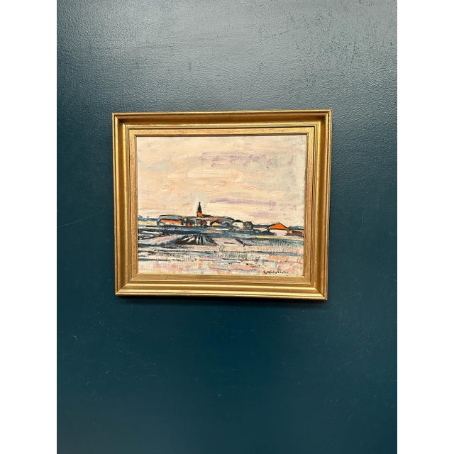 Gusten Widerbäck, Uppsala, 1965, Oil Painting on Panel, Framed For Sale - Image 18 of 18