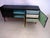 Black Sideboard with 3 Doors and 3 Drawers, 1980s For Sale - Image 9 of 11