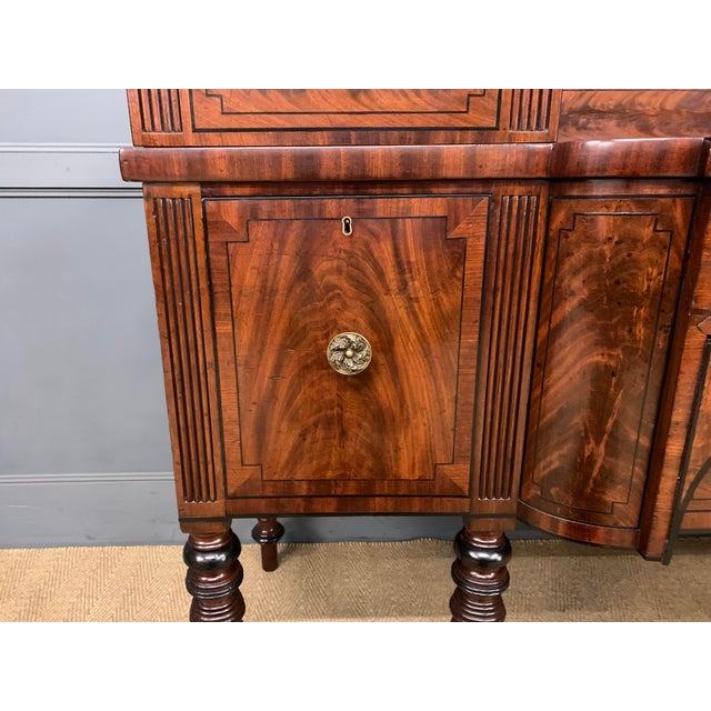 Large Regency Inlaid Flame Mahogany Sideboard, 1810 For Sale - Image 13 of 18
