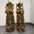 Chinese Menshen Warrior Statues, Guan Yu + Wei Tuo Set For Sale - Image 10 of 12