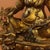 Late 19th Century Gilt Bronze Yellow Jambhala Statue, Buddhist Wealth Deity, 1.69kg For Sale In Los Angeles - Image 6 of 9