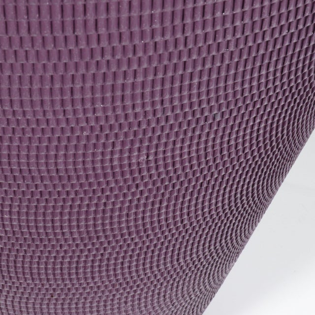 Violet Oversized Postmodern Corrugated Cardboard Lamp Splatter Shade For Sale - Image 8 of 10