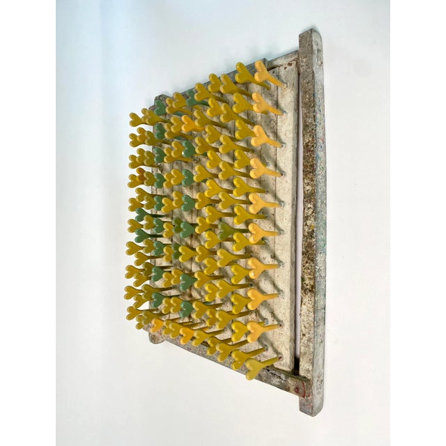 Wood Mini Hearts Balloon Mold Wall Sculpture For Sale - Image 7 of 7