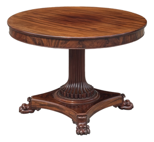 French Charles X Mahogany Centre Table, 1830s
