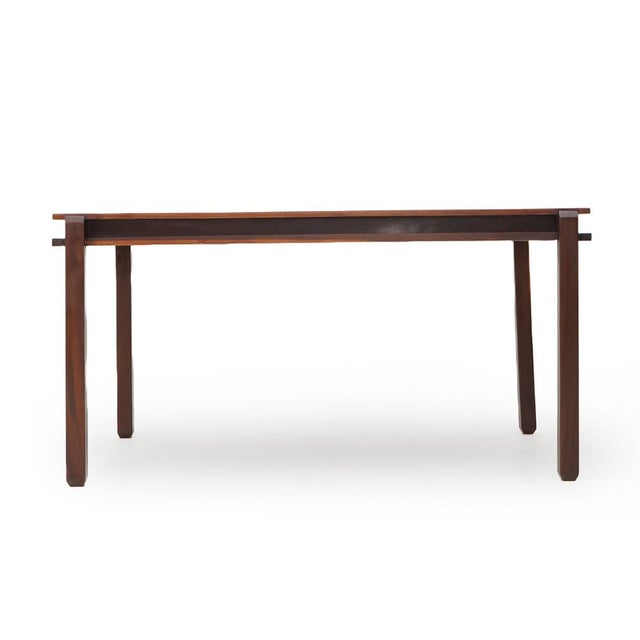 Mid-Century Modern Rectangular Wooden Table, 1960s For Sale - Image 3 of 13