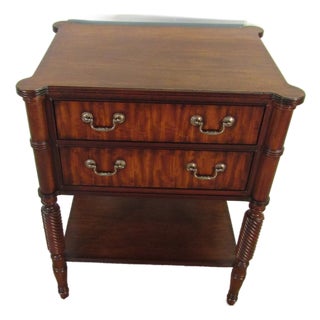 Ethan Allen Solid Mahogany Nightstand For Sale