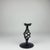 Pinecone Candlestick | Handcrafted Metal Spiral Design Candle Holder for Rustic Decor For Sale - Image 4 of 5