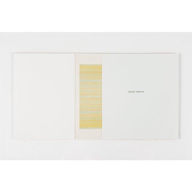 Agnes Martin Limited Edition Lithograph Print Set of 10, Minimalist Abstract Wall Art, 1990s For Sale - Image 4 of 18