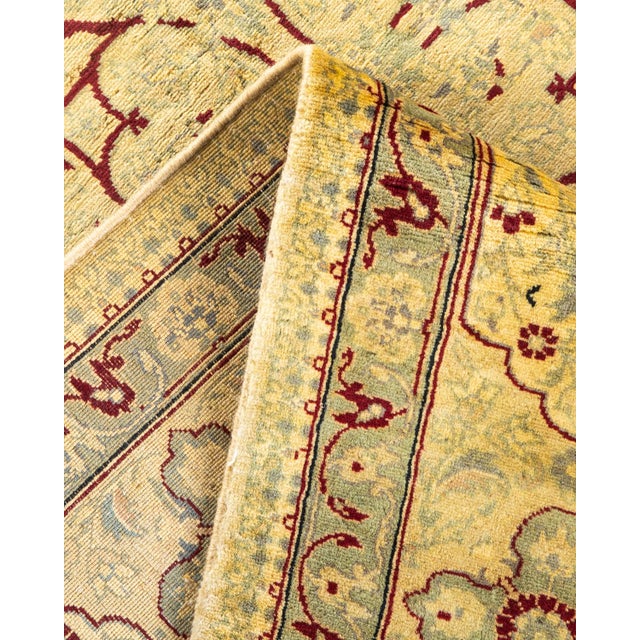 Mogul, One-of-a-Kind Hand-Knotted Area Rug in Ivory, 4' 6" x 7' 1" For Sale In New York - Image 6 of 8