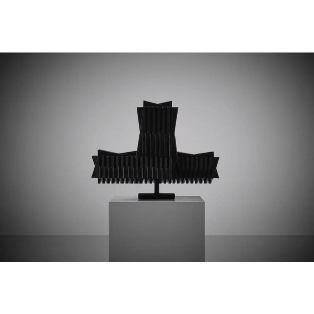 Abstract Geometric Sculpture by Edison Parra, 1970s For Sale - Image 9 of 10