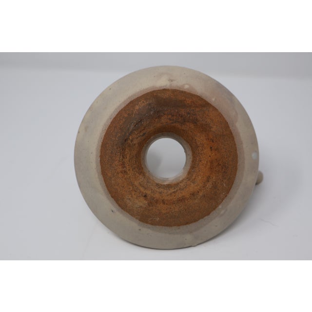 Signed Betty Selby Figural Vase & Japanese Tokoname Ring-Form Sake Vessel — Set of 2 For Sale - Image 15 of 18