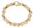 Chopard Happy Diamond 18k Yellow Gold Hearts Ring Link Bracelet For Sale
