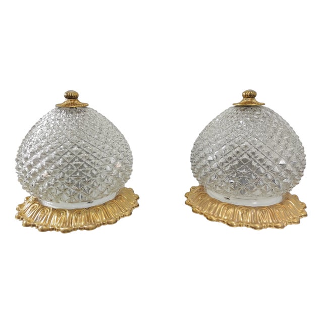 Italian Wall Lamp by Gaetano Sciolari, 1960s, Set of 2 For Sale