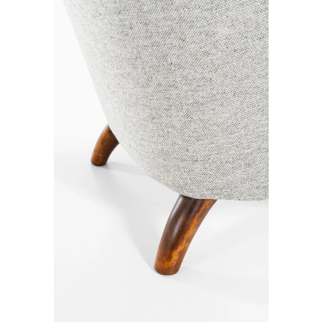 Very rare pair of easy chairs designed by Carl-Axel Acking. Produced in Sweden. I have official proof of authenticity such...