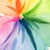 Rainbowland Petunia - Original Floral Abstract Watercolor Painting on Paper by Xiao Wen Xu For Sale In Los Angeles - Image 6 of 7