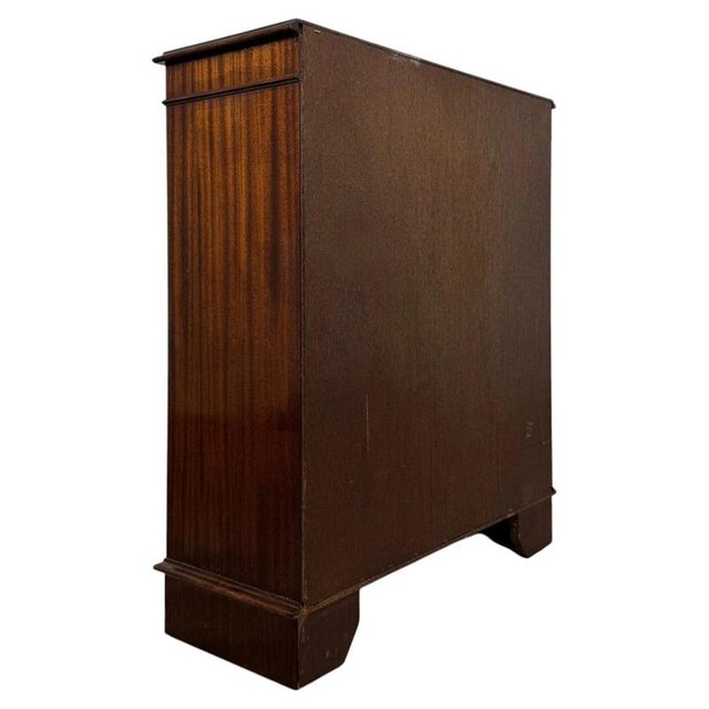 Antique Early 20th Century English Edwardian Display Bookcase For Sale - Image 9 of 11
