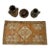 Oushak Handknotted Small Area Carpet For Sale