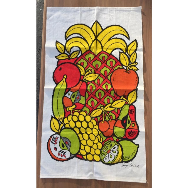 Traditional Georges Briard Screen Print Wall Hanging For Sale - Image 3 of 5