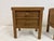 Brutalist Bedside Tables in Oak, 1970s, Set of 2 For Sale - Image 11 of 18