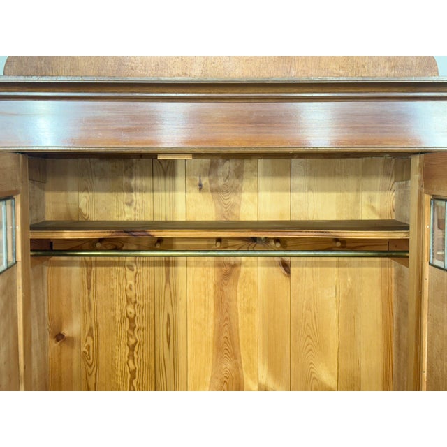 Gründerzeit Wooden Wardrobe, 1900s For Sale - Image 5 of 11