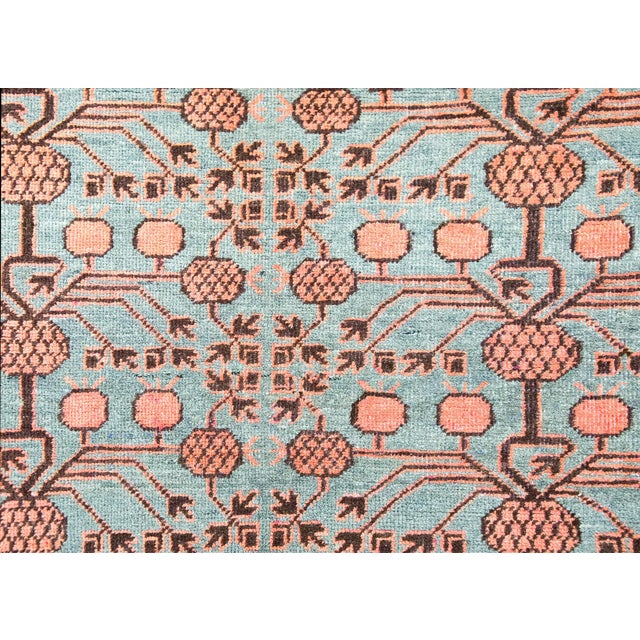 Early 20th Century Central Asian Kohtan Rug For Sale In Chicago - Image 6 of 14