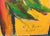 Abstract c.l. Bono Painted Wood Reversible Screen by Two Different Artists For Sale - Image 3 of 11