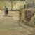 Mid Century Israeli Village Landscape Oil Painting by Ori Reisman (1924–1991) For Sale - Image 11 of 18