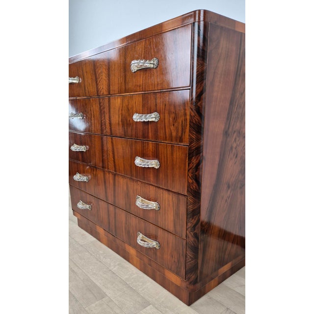 Art Deco Venetian Chest of Drawers, 1940 For Sale - Image 9 of 18