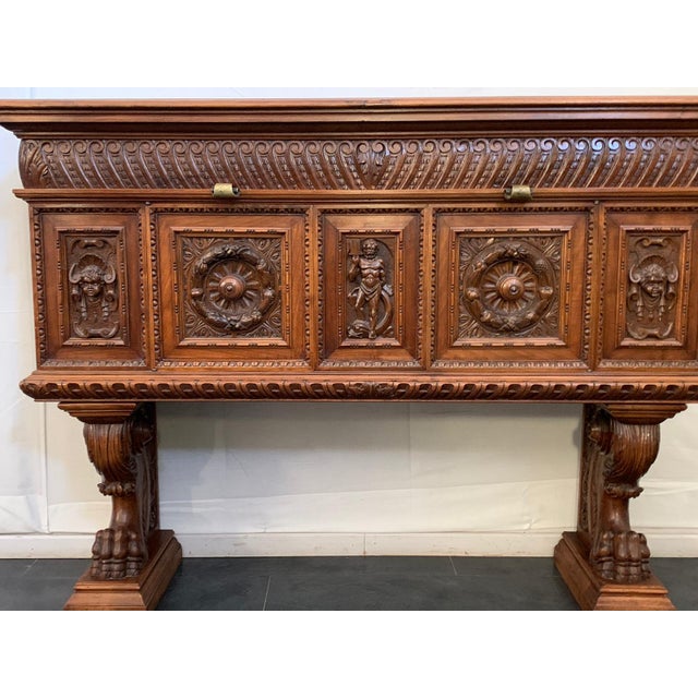 Florentine Renaissance blonde bronze Authority High quality High Ebanistering Tuscany. End of 800 First 90s. Origin Villa...