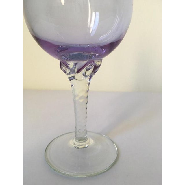 1960s Postmodern Murano Glass Goblet, Italy, 1960s For Sale - Image 5 of 15