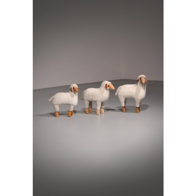 German Sheep by Hanns-Peter Krafft, 1980s, Set of 3 For Sale - Image 13 of 13