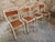 Industrial Vintage French Stackable School Chairs in Beech Plywood, 1970s, Set of 9 For Sale - Image 3 of 17