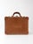 Mid 20th Century Vintage Miniature Leather Suitcase Travel Case For Sale - Image 5 of 15