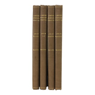 A History of English Furniture by Percy Macquoid (Complete Set in 4 Volumes) For Sale