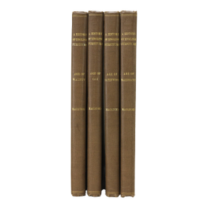 A History of English Furniture by Percy Macquoid (Complete Set in 4 Volumes)