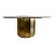 Mastercraft Brass Drum Base Dining Table Base Only For Sale