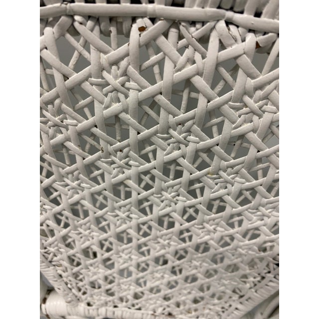 Wakefield Rattan Co. Victorian Wicker Fancy Side Chair, C. 1900 For Sale - Image 10 of 12